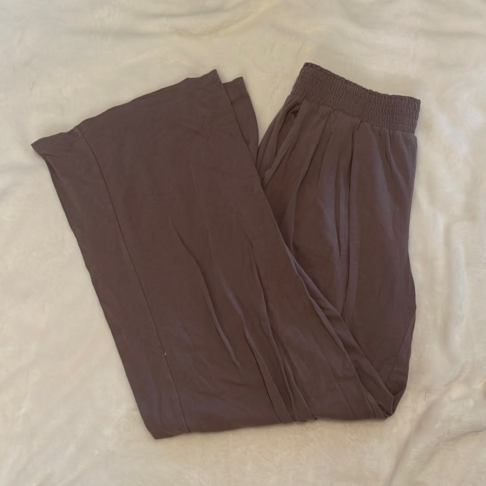 Wide leg lounge pants